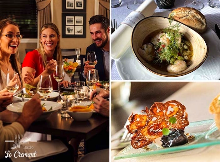 3-gangen keuzediner + amuse bij Bistro Le Cremant