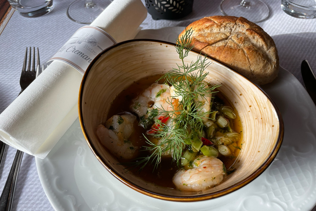 3-gangen keuzediner + amuse bij Bistro Le Cremant