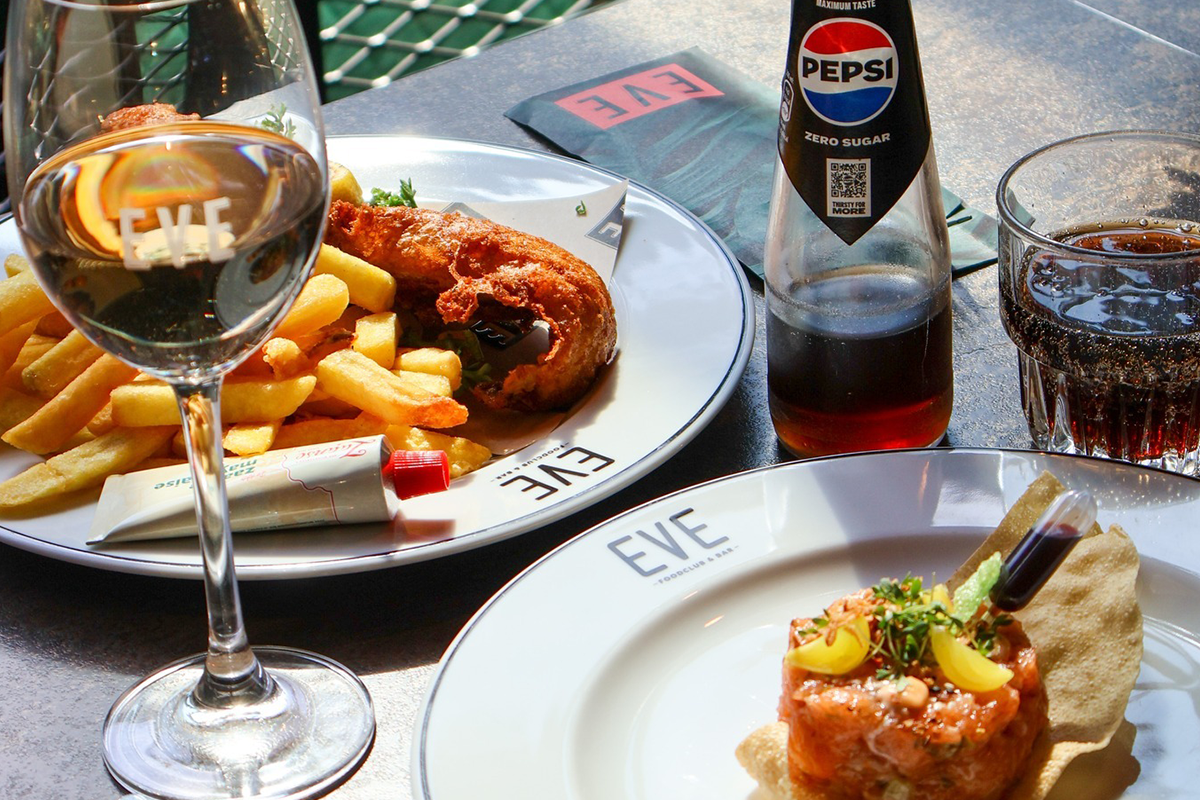 3-gangen keuzediner bij EVE Foodclub & Bar