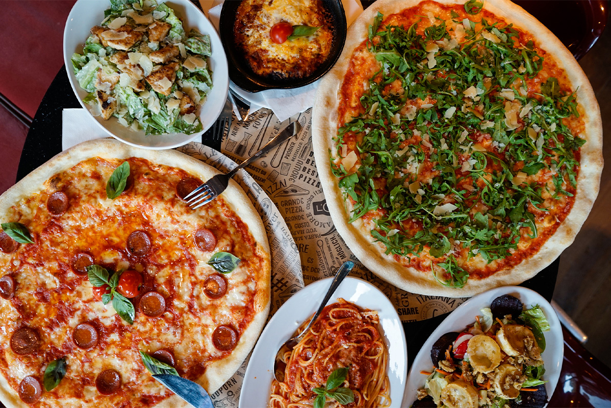 3-gangen keuzediner bij L'Osteria Den Haag Grote Markt