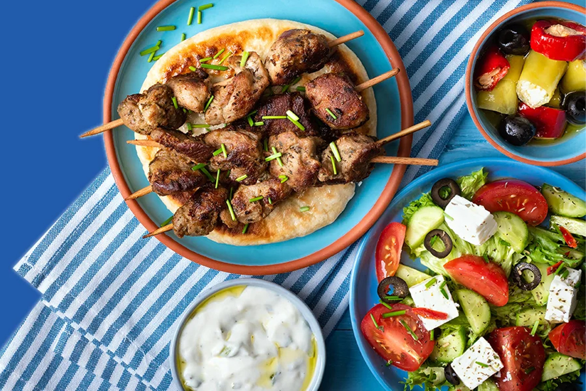 3-gangen keuzediner + ouzo bij Kostas de Griek 