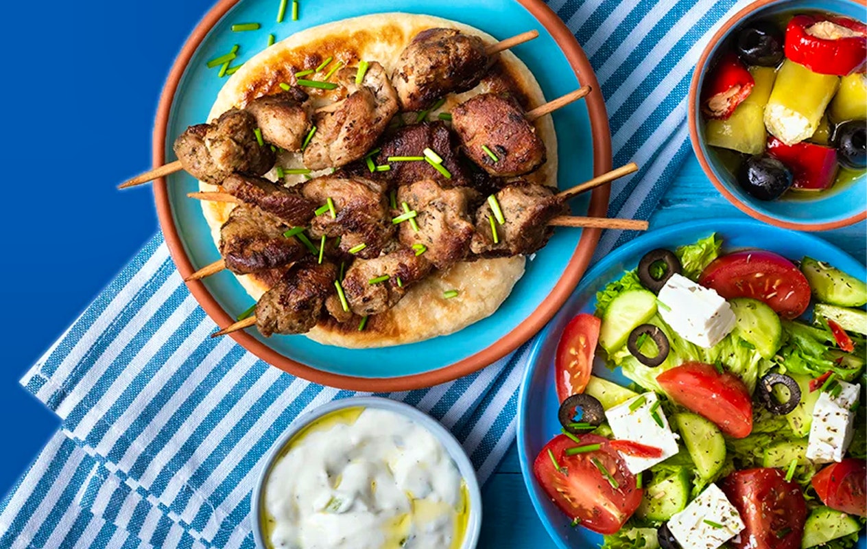 3-gangen keuzediner + ouzo bij Kostas de Griek