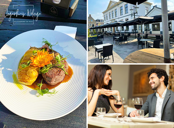3-gangen keuzediner bij restaurant Lagerhuis Wolvega