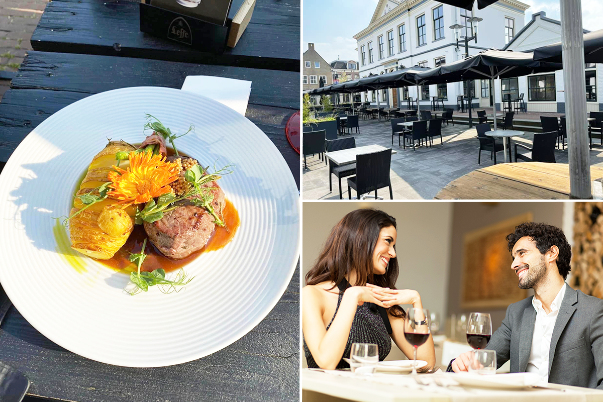 3-gangen keuzediner bij restaurant Lagerhuis Wolvega