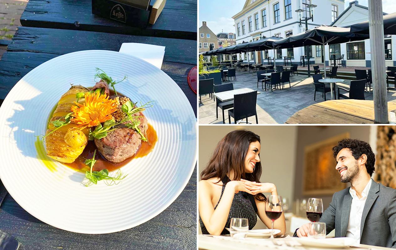 3-gangen keuzediner bij restaurant Lagerhuis Wolvega