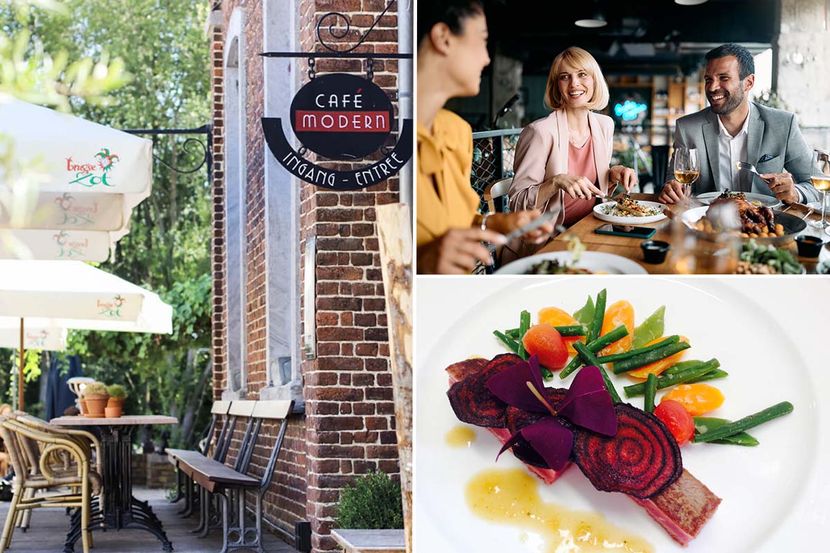 3-gangen keuzediner bij Restaurant Modern