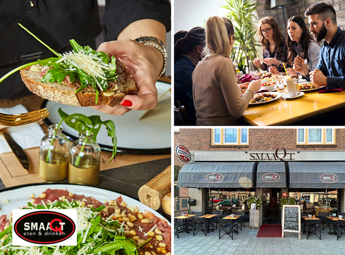 3-gangen keuzelunch bij SmaaQt