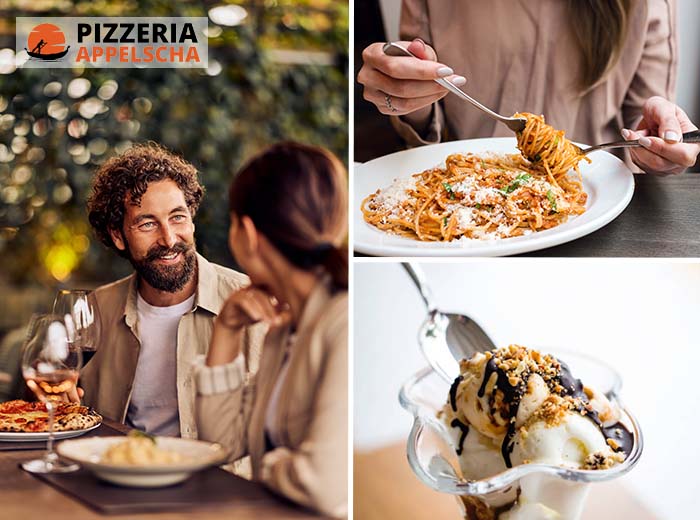 3-gangen keuzemenu bij Pizzeria Appelscha