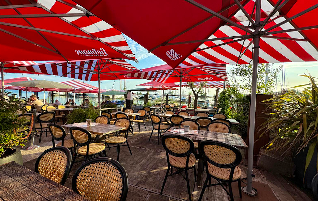 3-gangen keuzelunch bij Strandpaviljoen Oranje Buiten