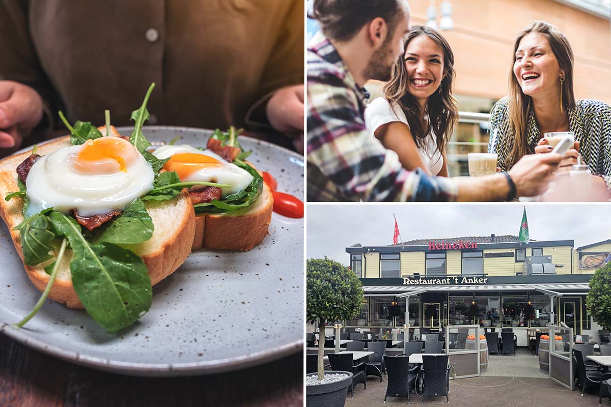 3-gangen keuzelunch bij 't Anker aan Zee