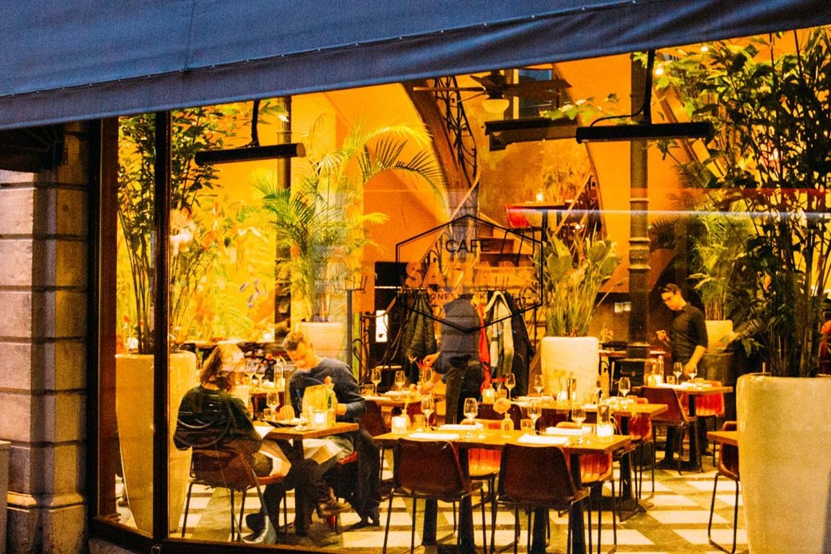 3-gangen menu bij Café Samabe Indonesian Kitchen