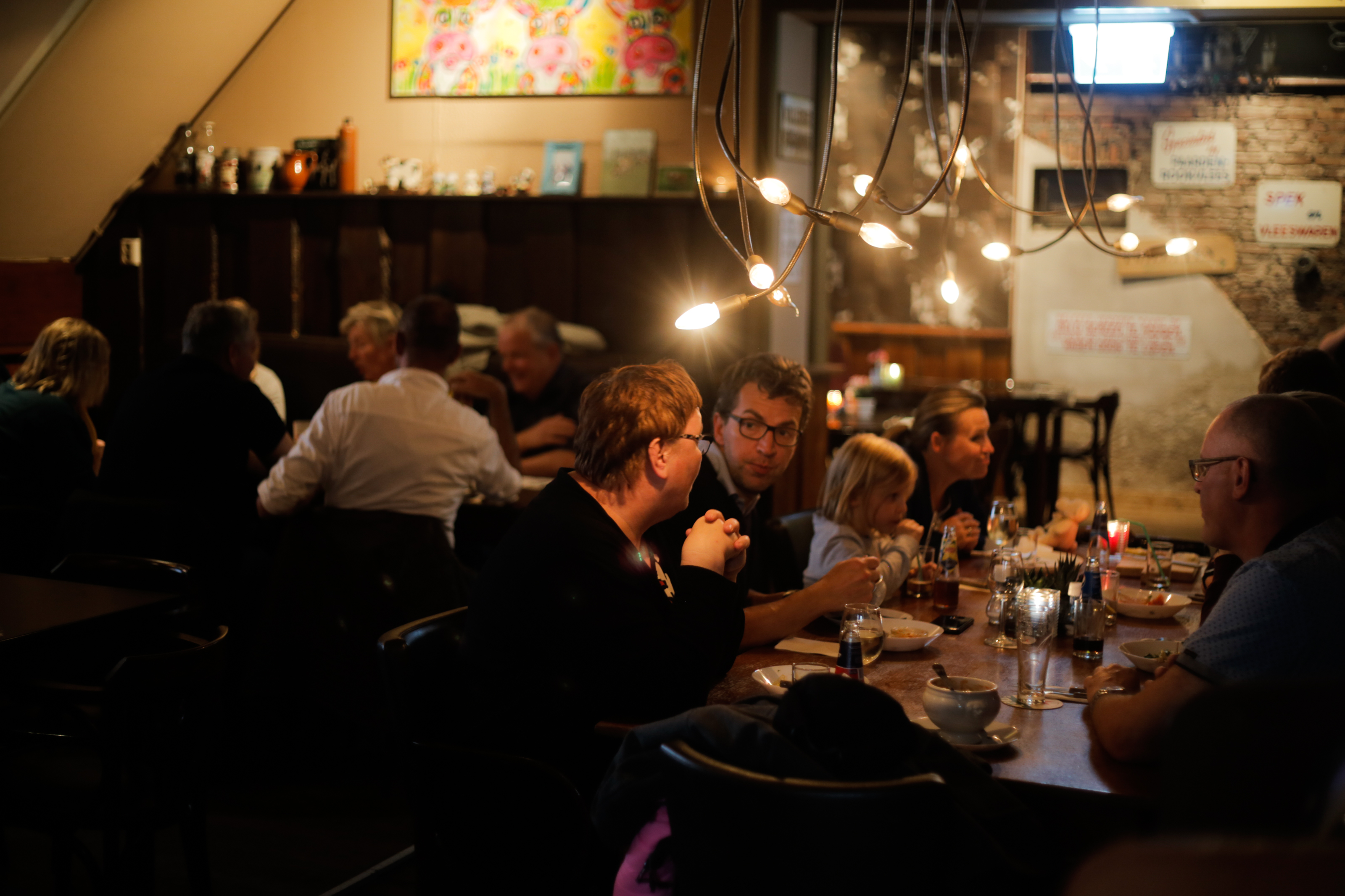 3-gangen menu, inclusief onbeperkt drank bij De Lachende Koe