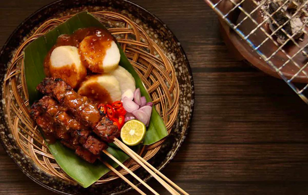 Asian snacks of soep + 3-gangen Shared Dining