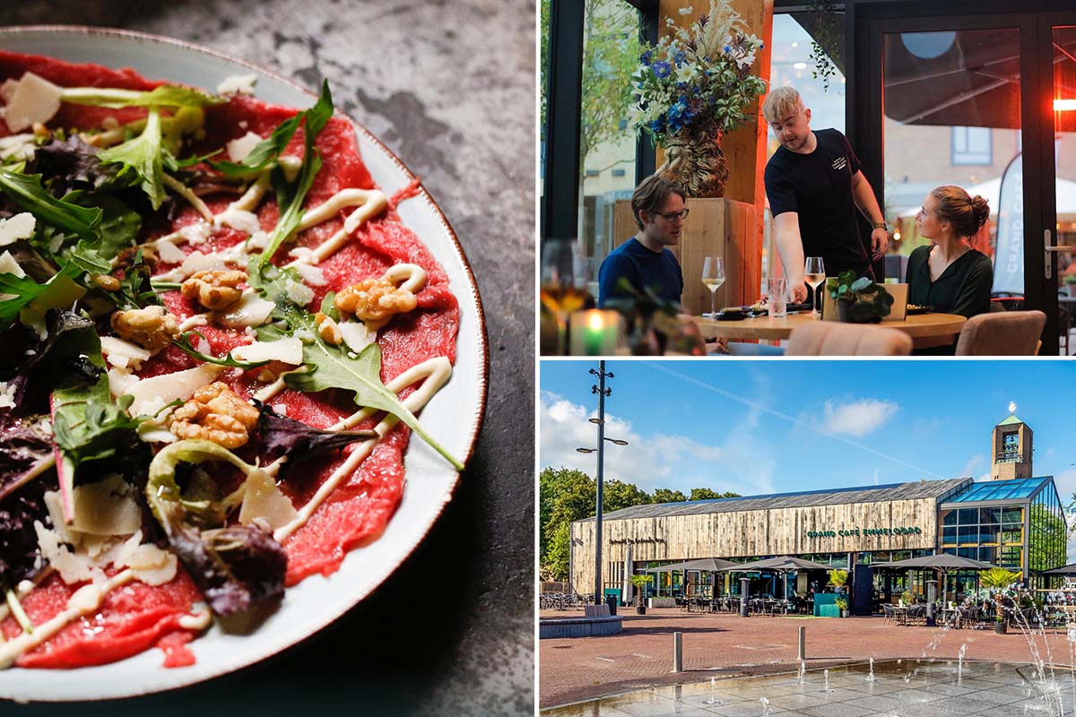 3-gangen shared dining bij Grand Café Emmeloord