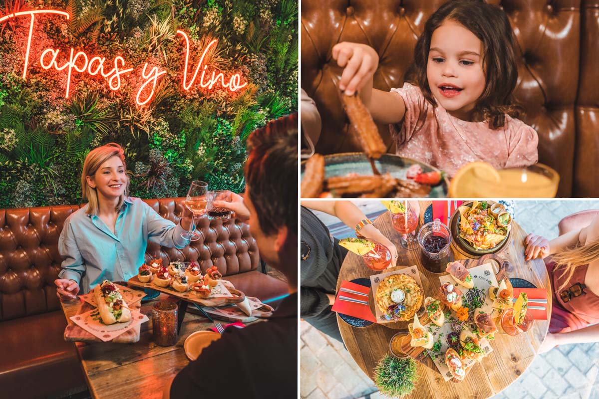 3-gangen tapas + limonade bij El Bocado (4 locaties)