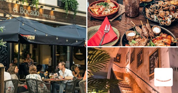 3-gangen tapas El Bocado | Actieprijs € 19,90 (-33%) - Tripper.nl