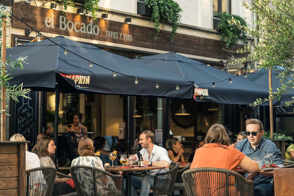 3-gangen tapas + limonade bij El Bocado (4 locaties)