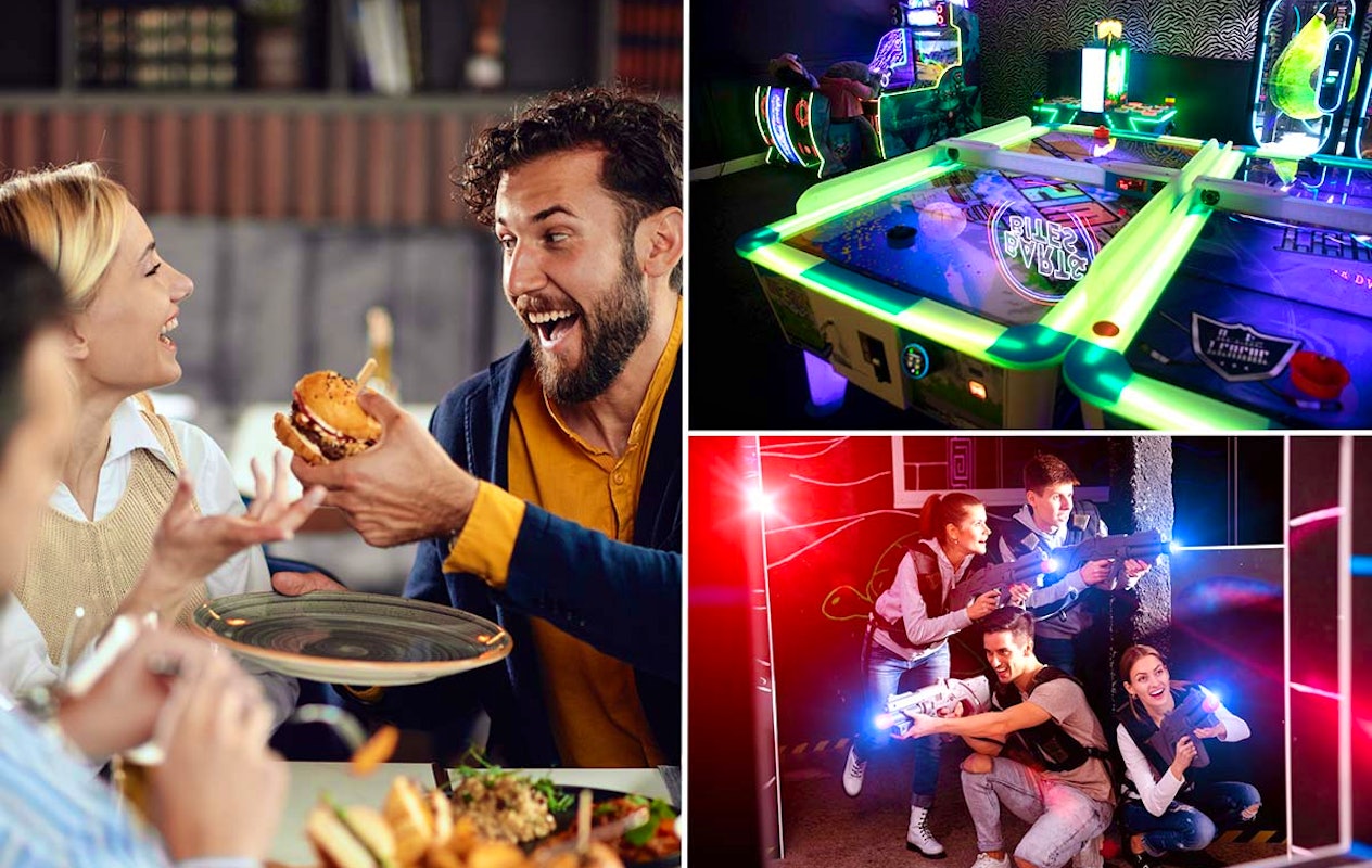 3-gangendiner + eventuele activiteit en €5 speeltegoed bij Bart & Bites