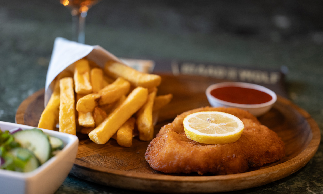 3-gangendiner à la carte bij Café Aad de Wolf