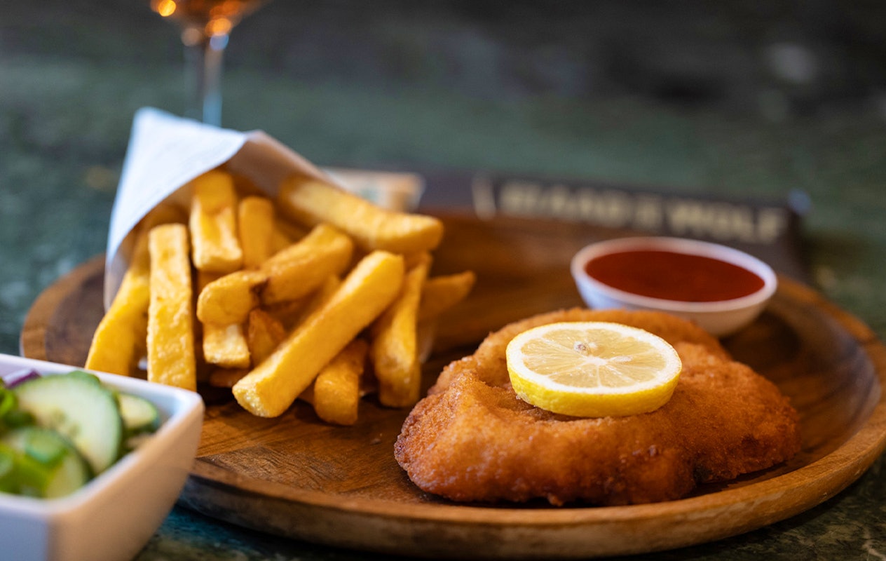 3-gangendiner à la carte bij Café Aad de Wolf