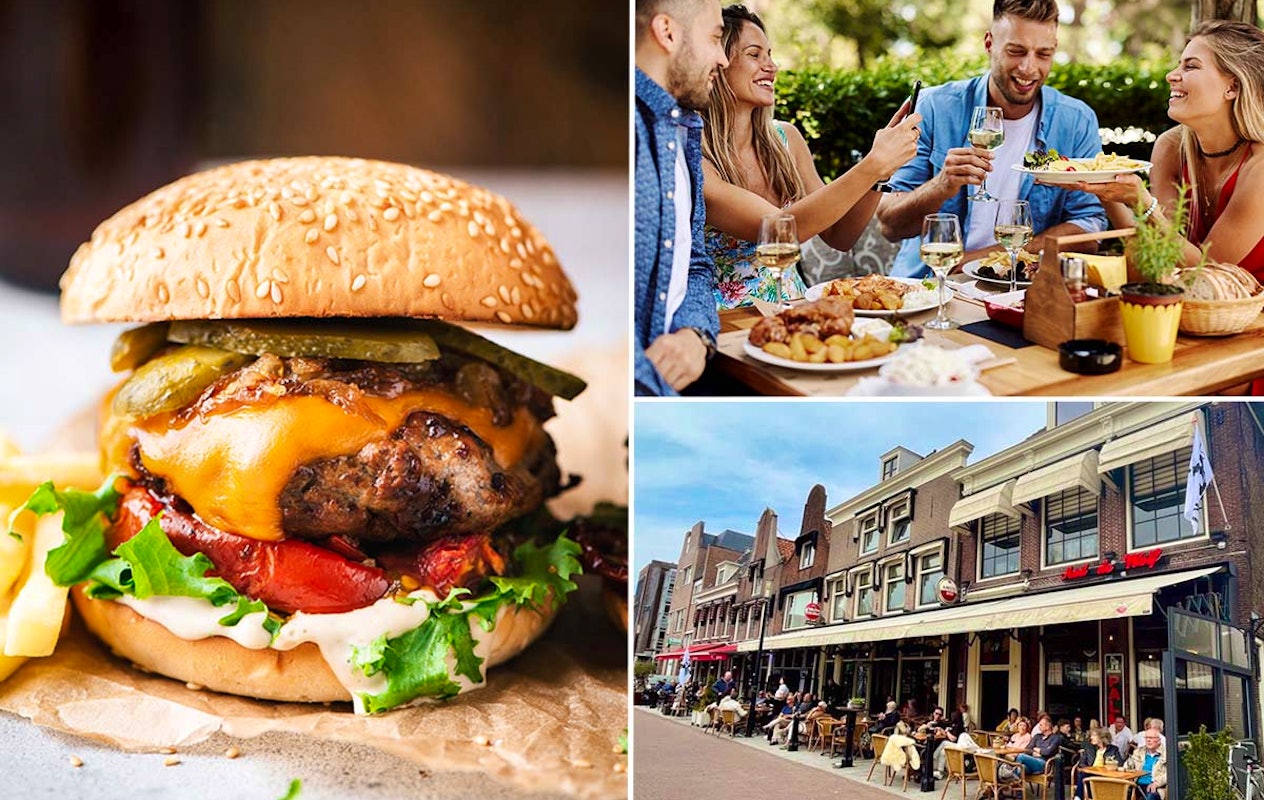 3-gangendiner à la carte bij Café Aad de Wolf