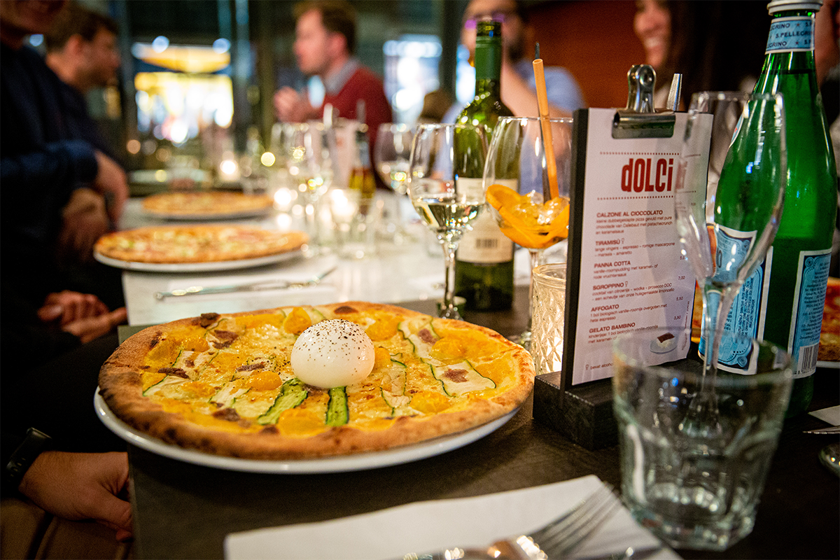 3-gangendiner naar keuze bij De Pizzabakkers