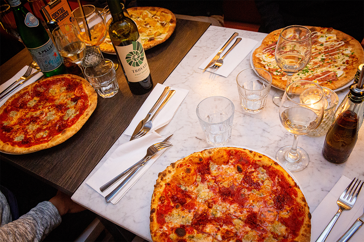 3-gangendiner naar keuze bij De Pizzabakkers