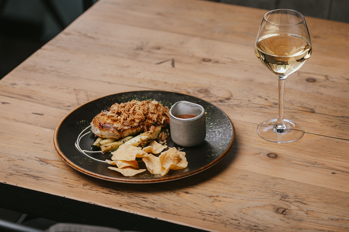 3-gangendiner à la carte bij De Rooie Kip