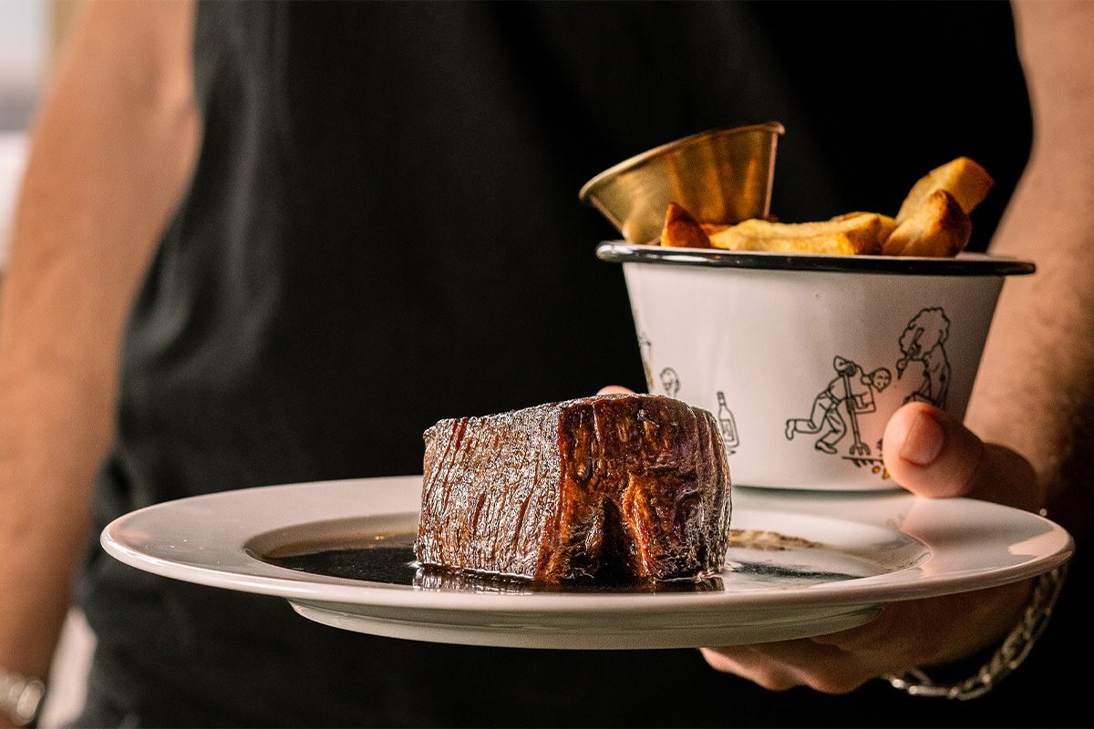 3-gangendiner à la carte bij Eetcafé d'Ontmoeting