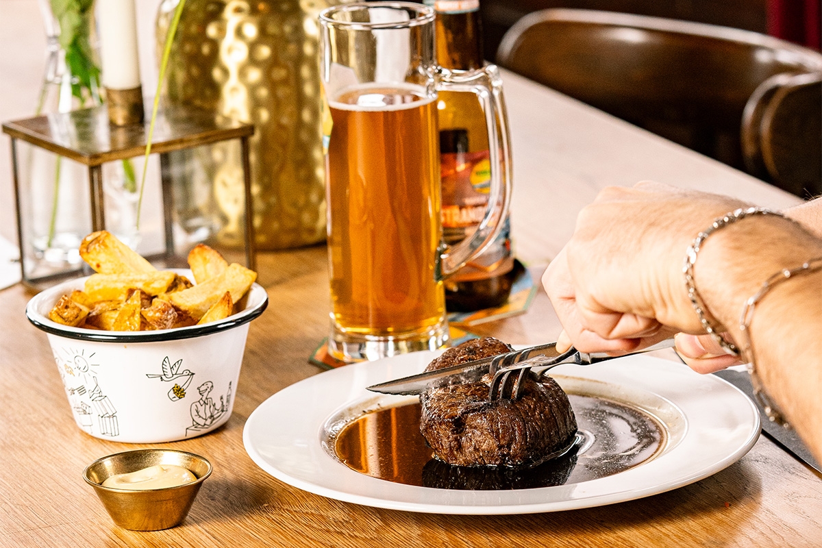 3-gangendiner à la carte bij Eetcafé d'Ontmoeting