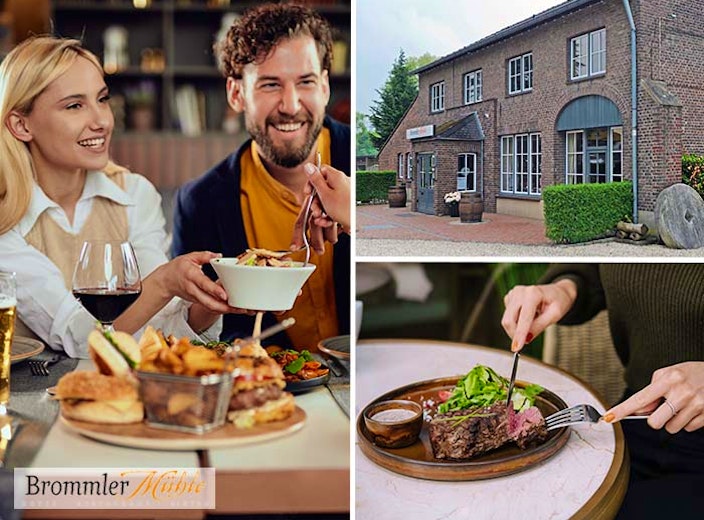 3-gangendiner of mixed grill bij Brommler Mühle