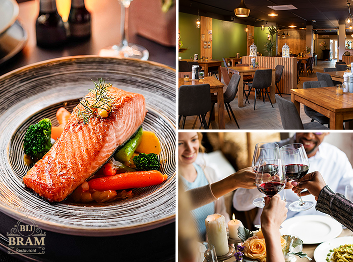3-gangen keuzediner bij Restaurant bij Bram