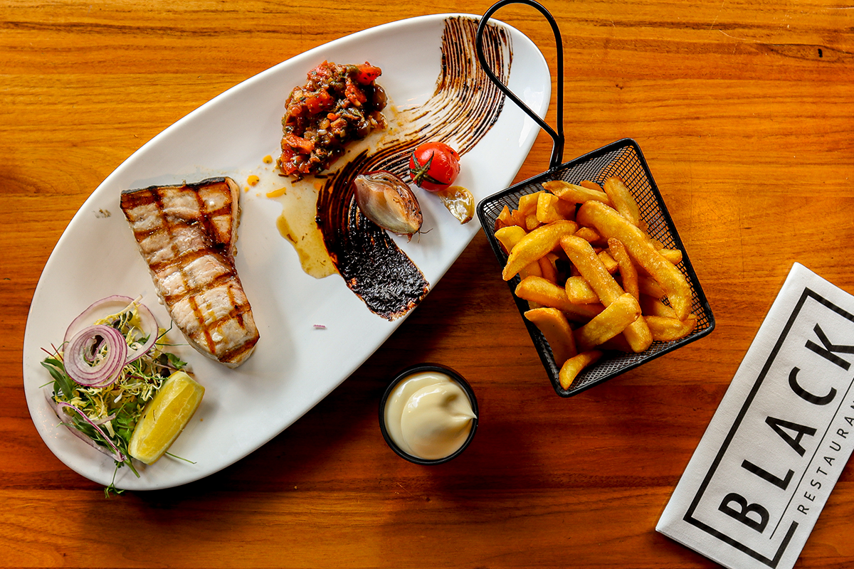 3-gangendiner bij Restaurant Black in Amsterdam