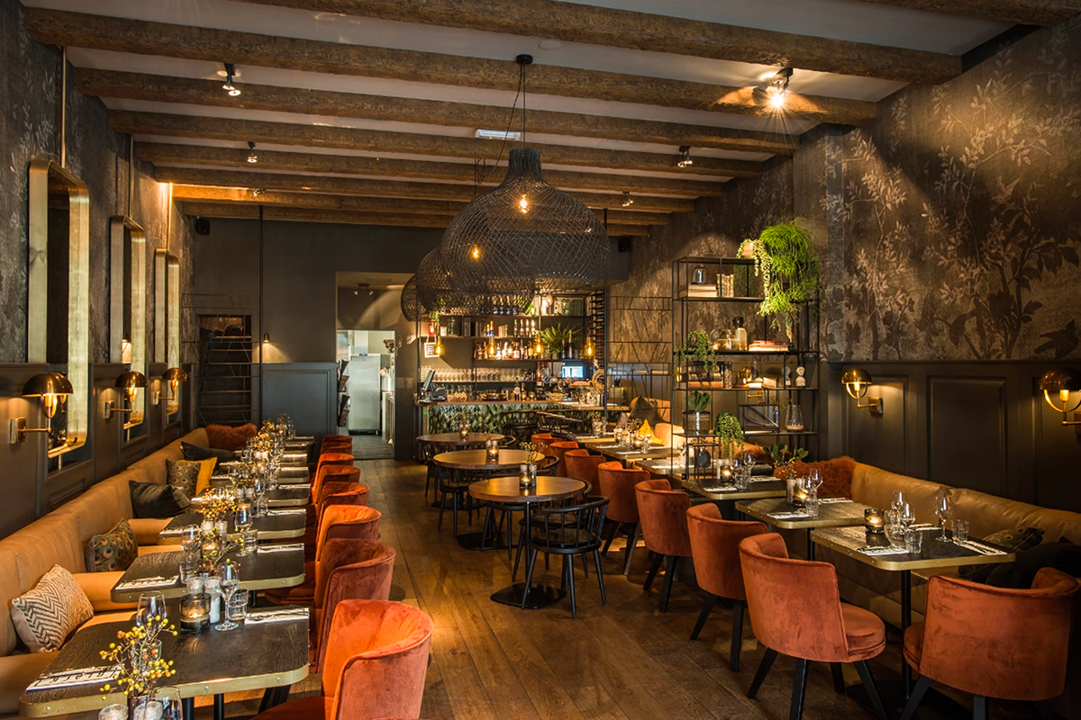 3-gangendiner bij Restaurant Black in Amsterdam