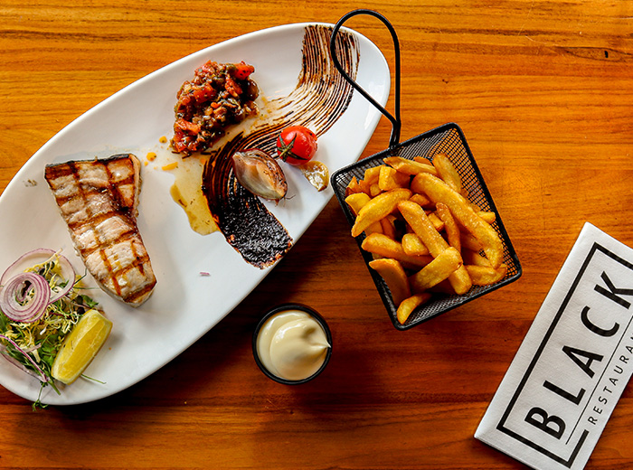 3-gangendiner bij Restaurant Black in De Jordaan