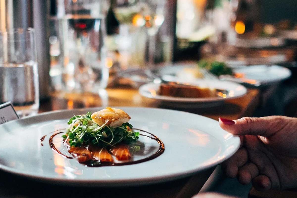 3-gangendiner bij Stampeat Restaurants