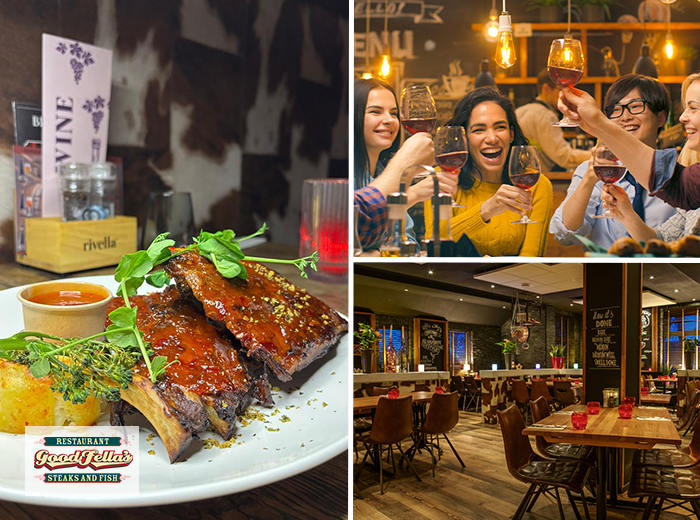 3-gangen keuzediner bij Steakhouse Goodfella's