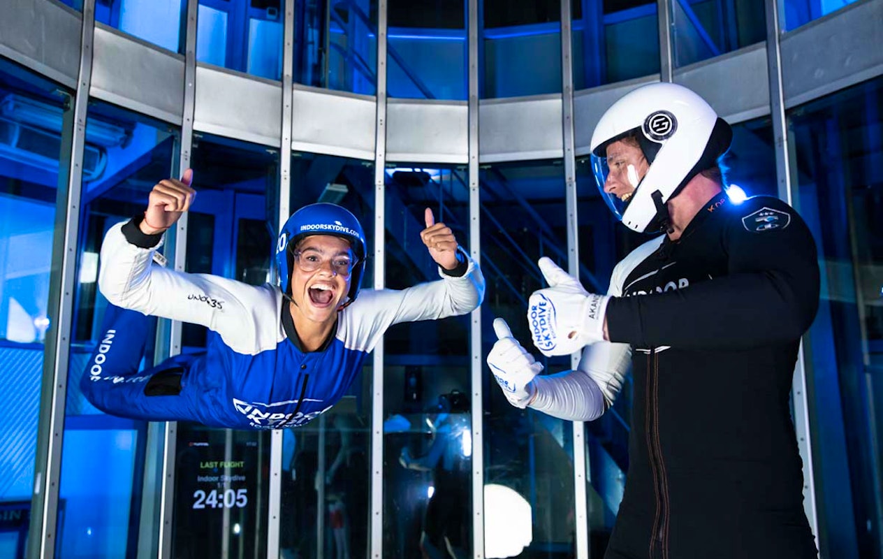 3 indoor skydive sessies bij Indoor Skydive Roosendaal