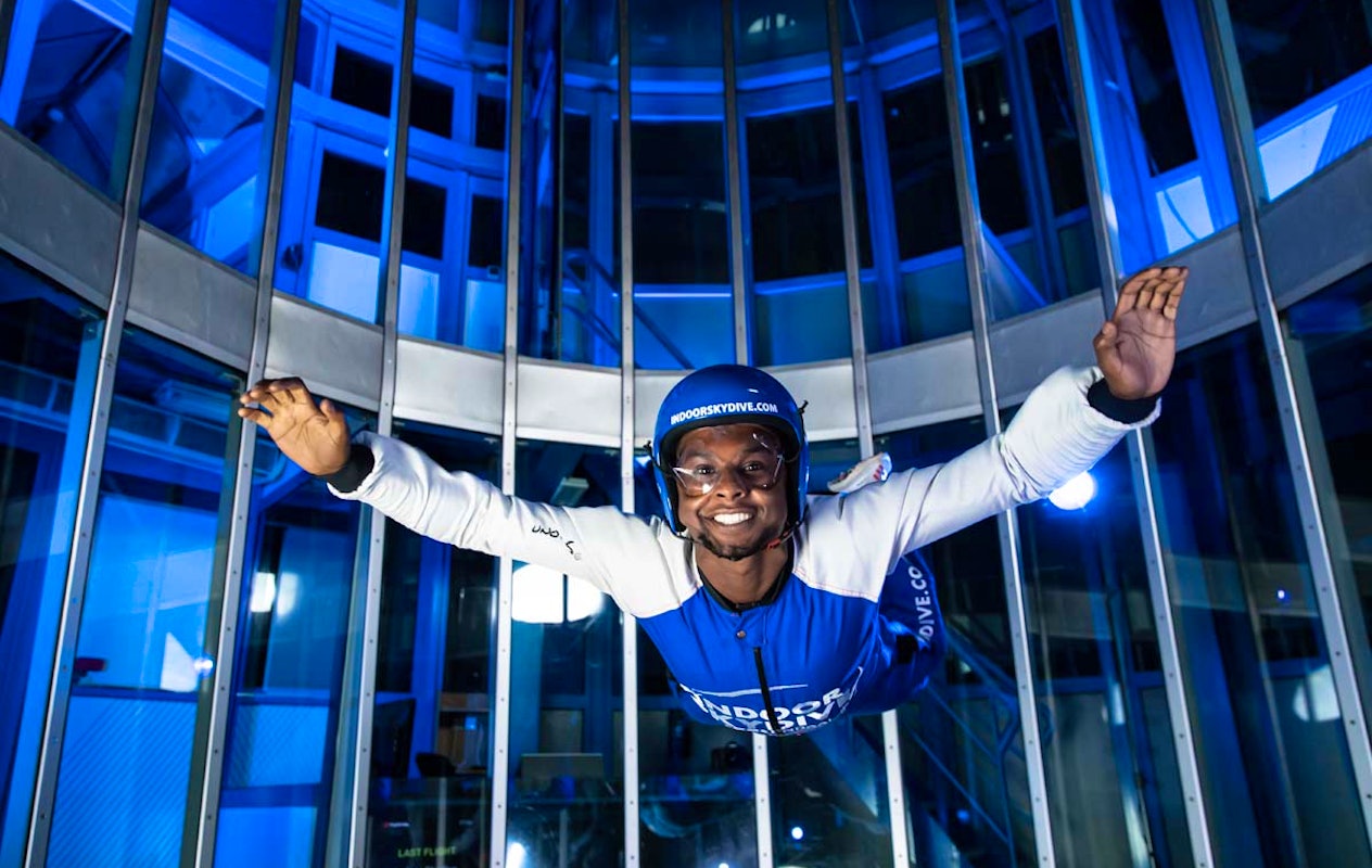 3 indoor skydive sessies bij Indoor Skydive Roosendaal