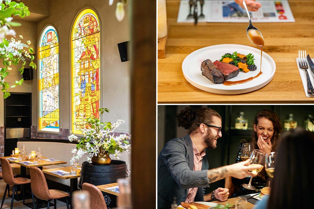 3- of 4-gangen keuzediner bij Gouds Glas