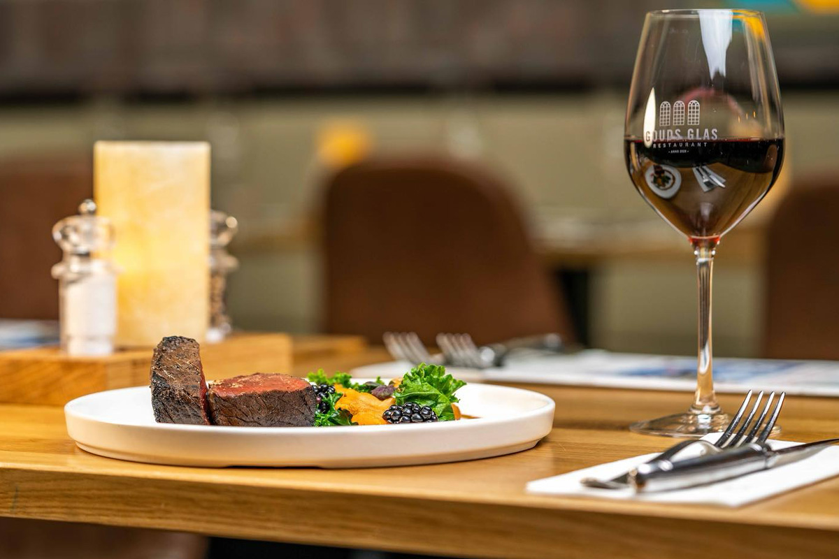 3- of 4-gangen keuzediner bij Gouds Glas