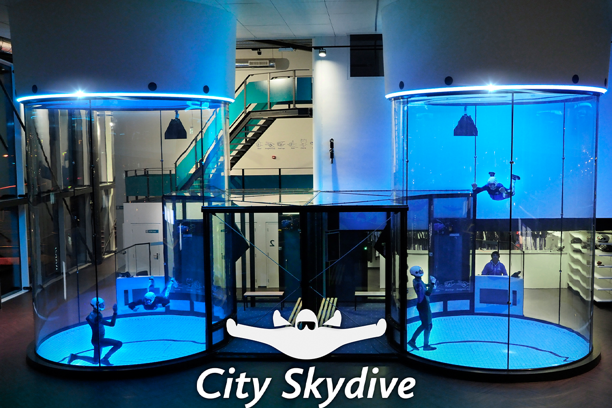 3 skydives bij City Skydive Utrecht