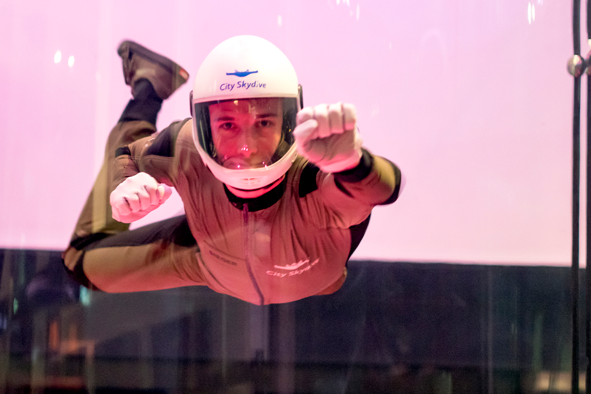 3 skydives bij City Skydive Utrecht