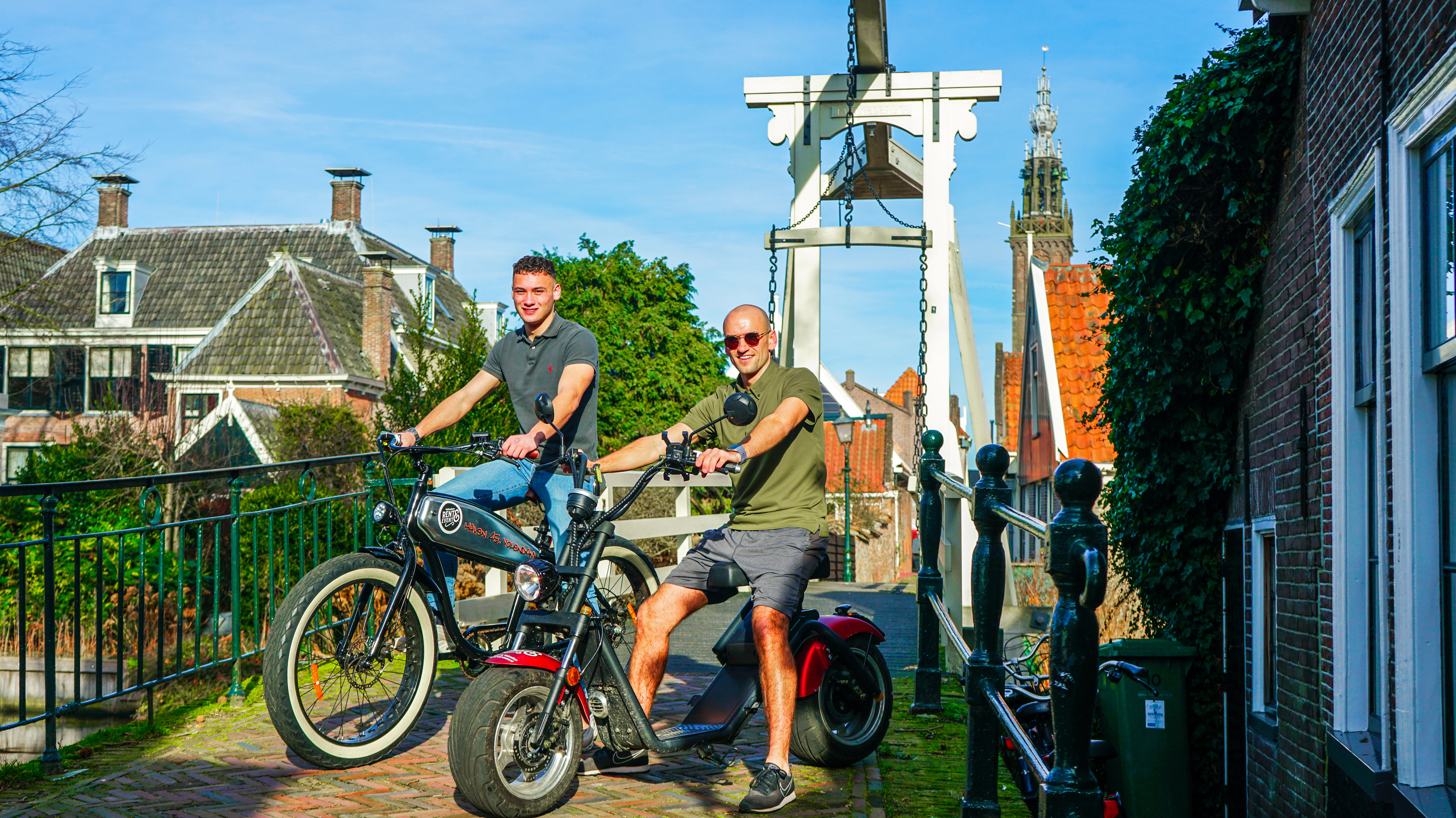 Verken Volendam op een e-scooter!