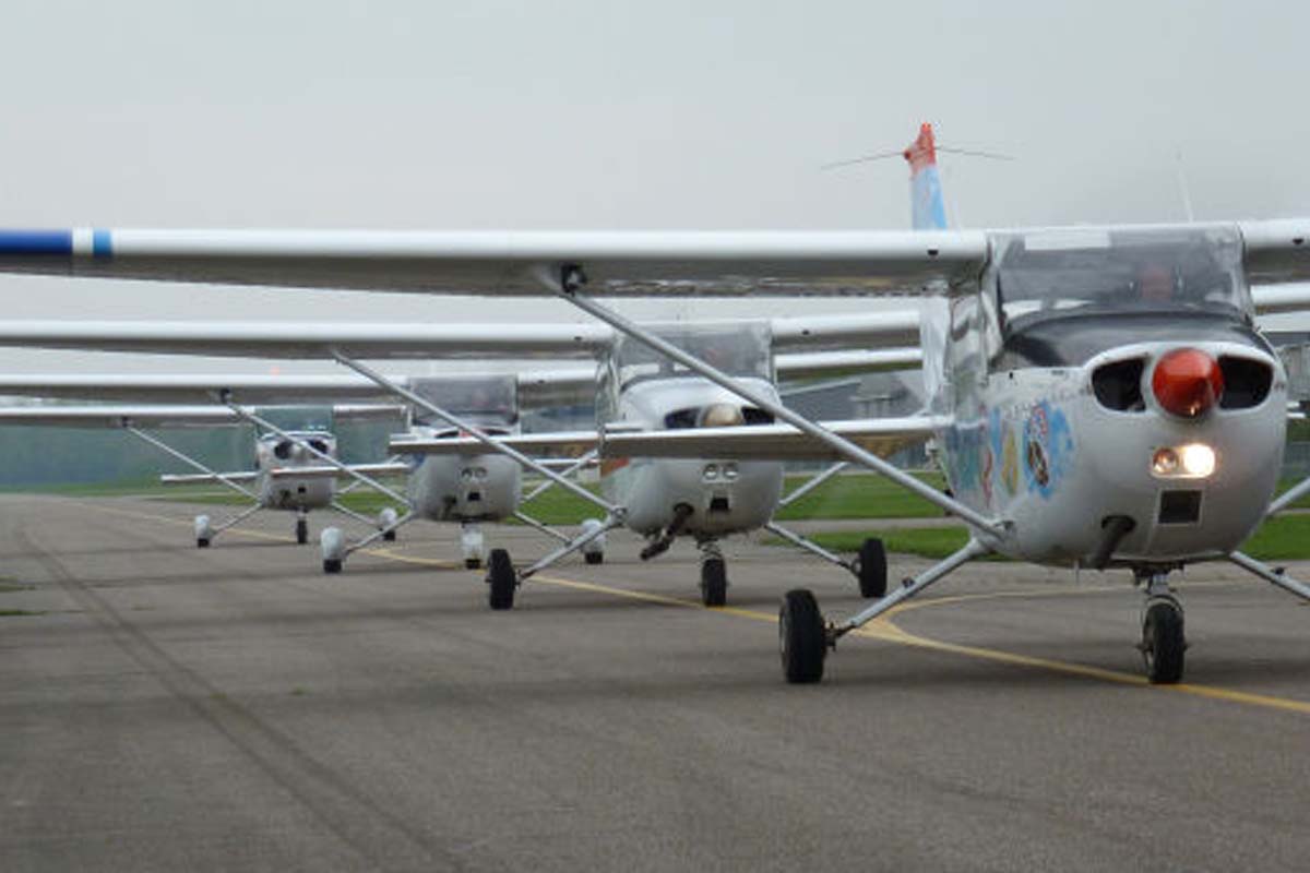 Vliegbeleving van 45 of 70 minuten in een Cessna 