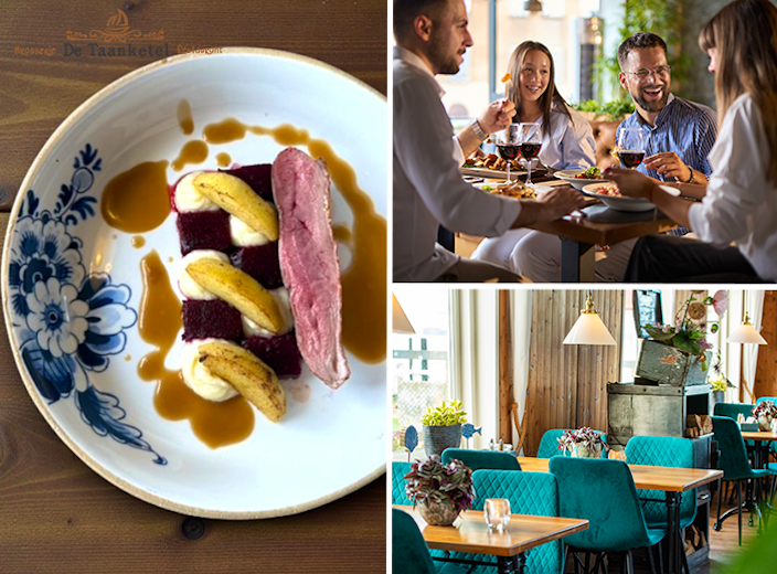 4-, 5- of 6-gangendiner van de chef bij De Taanketel