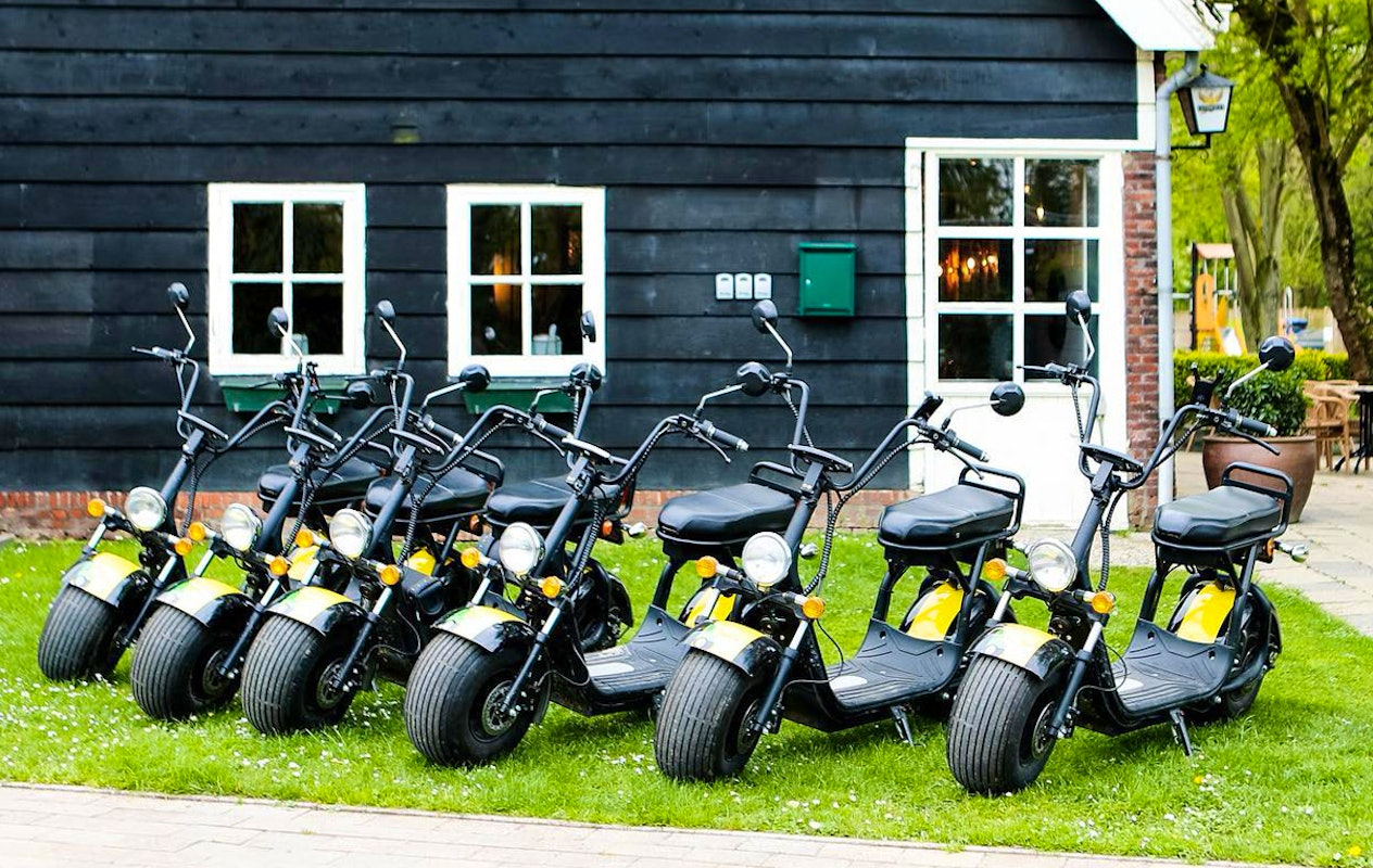 E-chopper of scooter huren (4 of 8 uur) bij Scooter Huren Zeeland
