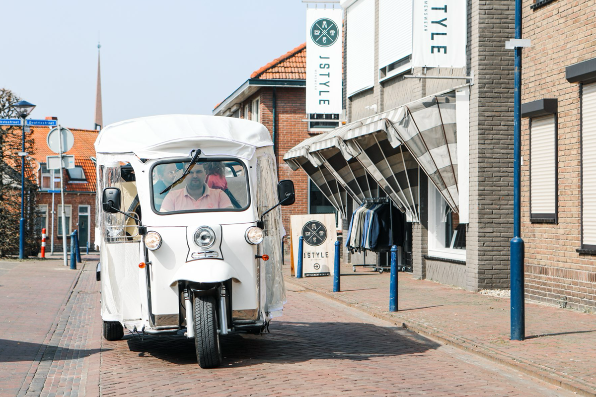 Tuktuk huren (4 of 8 uur) bij Tuktuk Verhuur Zeeland