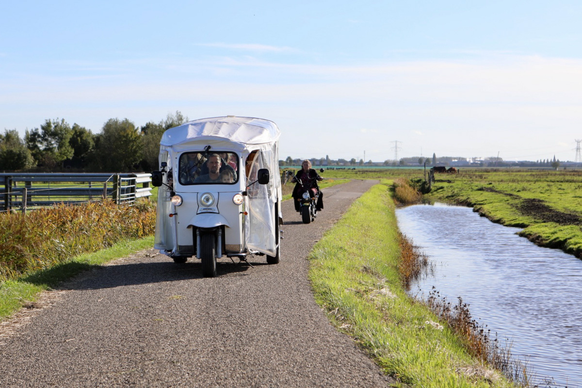 Tuktuk huren (4 of 8 uur) bij Tuktuk Verhuur Zeeland