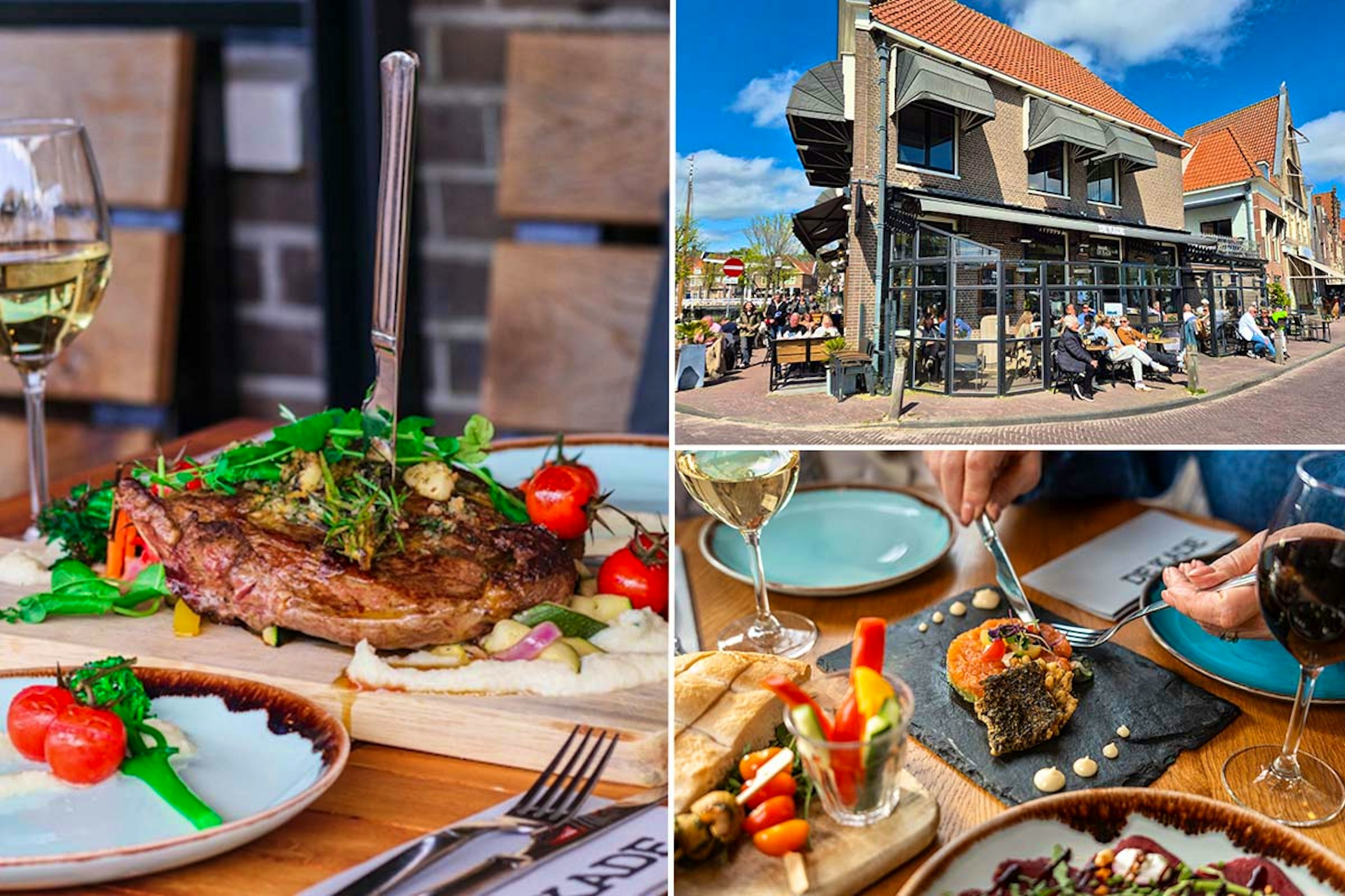 4-gangendiner à la carte bij De Kade